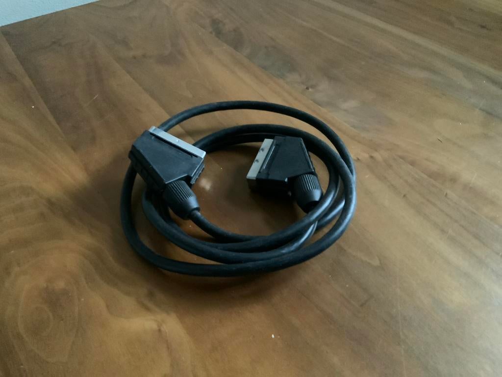 Gebruikte Scartkabel, Audio, Tv en Foto, Audiokabels en Televisiekabels, Ophalen of Verzenden, Gebruikt, Minder dan 2 meter, Scartkabel