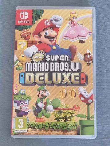 Super Mario Bros U Deluxe voor Nintendo Switch in nieuwstaat beschikbaar voor biedingen