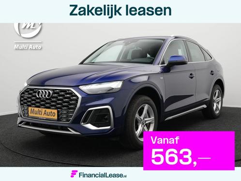 Audi Q5 Sportback 55 TFSI e Quattro S-Line Plug in Hybrid PH, Auto's, Audi, Bedrijf, Lease, Financial lease, Q5, ABS, Achteruitrijcamera