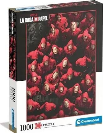 La Casa de Papel Puzzel - 1000 stukjes, Ophalen of Verzenden, 500 t/m 1500 stukjes, Nieuw