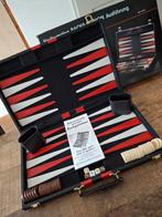 Grote versie backgammon, Hobby en Vrije tijd, Gezelschapsspellen | Bordspellen, Ophalen of Verzenden, Zo goed als nieuw