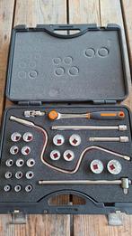 Bahco Doppenset 1/2" ronde ratel, twaalfkant, metrisch NIEUW, ., Nieuw, Ophalen of Verzenden, .