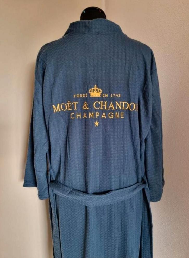 Moët & Chandon Badjas voor dames en Heren ‼️, Kleding | Dames, Huispakken, Nieuw, Blauw, Ophalen of Verzenden