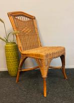 Vintage rotan stoelen jaren 70 retro chairs manou, Huis en Inrichting, Ophalen, Bruin, Riet of Rotan, Zo goed als nieuw