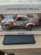 193 porsche 911 carrera RSR 2.1 #21 1/18 norev, Ophalen of Verzenden, Zo goed als nieuw, Norev
