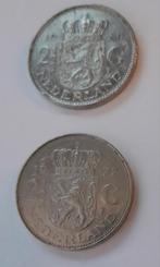 2 x oude rijksdaalders knaken 2,50 gulden Juliana, Postzegels en Munten, Munten | Nederland, Ophalen of Verzenden, Koningin Juliana