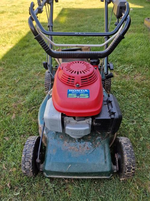 Honda GCV160 Benzinemotor (Grasmaaier), Tuin en Terras, Grasmaaiers, Gebruikt, Benzine-grasmaaier, 40 t/m 49 cm, Cirkelmaaier