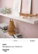 Lack wandplank Ikea wit, Ophalen, Zo goed als nieuw