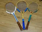 3 x mooie Vintage houten tennisracket alle 3 voor € 40,-, Ophalen of Verzenden, Gebruikt, Racket, Overige merken