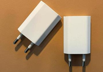 Apple iPhone Opladers - 2 stuks - origineel beschikbaar voor biedingen