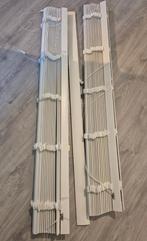 2 x Witte PVC Jaloezie 135x110cm - Goede Staat!, Huis en Inrichting, Stoffering | Gordijnen en Lamellen, Ophalen, Zo goed als nieuw