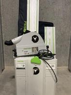 Festool TS 75 EBQ in Systainer met geleiders en tassen, Doe-het-zelf en Verbouw, Gereedschap | Zaagmachines, Invalzaag, Ophalen of Verzenden
