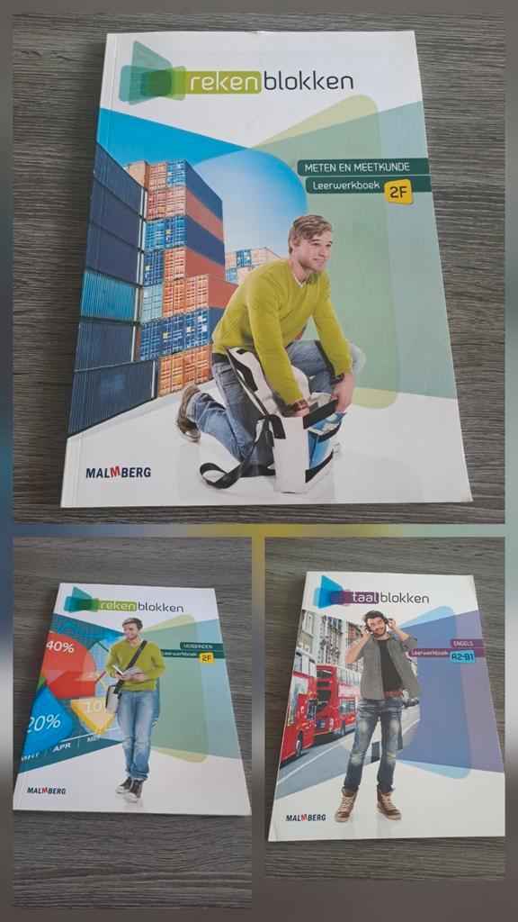 Nieuwe boeken rekenblokken en taalblokken, Boeken, Studieboeken en Cursussen, Zo goed als nieuw, MBO, Alpha, Ophalen of Verzenden