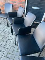 Bert plantagie Eetkamerstoelen Ultimo, Ophalen, Zwart, Leer, Zo goed als nieuw