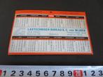 sticker Kalender 1980 Sliedrecht G.C. van Wijnen Lastechnisc, Verzamelen, Ophalen, Zo goed als nieuw, Bedrijf of Vereniging