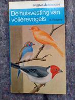 De huisvesting van voliérevogels, Ophalen of Verzenden, Gelezen, A. Rutgers