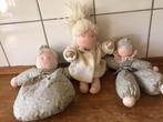 3 Antroposofische popjes, Kinderen en Baby's, Speelgoed | Poppen, Ophalen of Verzenden, Gebruikt, Overige typen