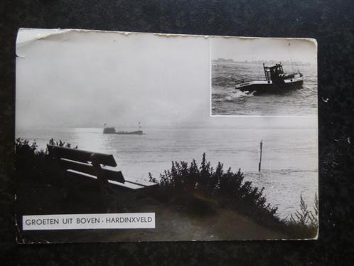 BOVEN HARDINXVELD  groeten uit  Grootformaat, Verzamelen, Ansichtkaarten | Nederland, Zuid-Holland, 1960 tot 1980, Ophalen of Verzenden