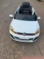 elektrische kinderauto Volkswagen Golf GTI kinderauto wit, Ophalen, Zo goed als nieuw