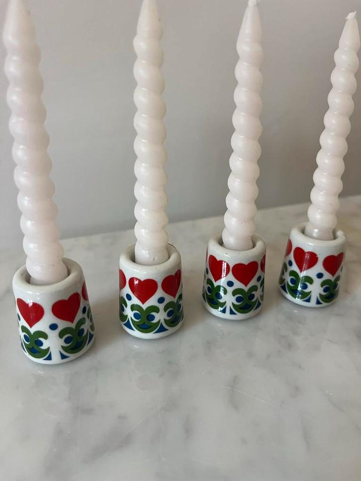 Vintage Funny Designs West Germany Kandelaars, Huis en Inrichting, Woonaccessoires | Kandelaars en Kaarsen, Gebruikt, Kandelaar