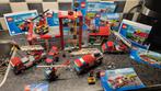 Lego City 60004 Brandweerkazerne + Extra Sets!, Ophalen of Verzenden, Gebruikt, Complete set, Lego