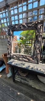 Driftwood houten lijst donker, Huis en Inrichting, Woonaccessoires | Spiegels, Ophalen, 100 tot 150 cm, Vierkant, Nieuw