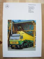 Mercedes Middelzware Trekker & Bakwagen Brochure 1991, Ophalen, Mercedes, Zo goed als nieuw, Mercedes-Benz