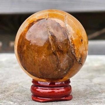 Mooie limonietkwarts bol 45 mm beschikbaar voor biedingen