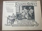 Lewenstein Lewenstein’s naaimachinehandel Amsterdam 1928, Overige merken, Gebruikt, Ophalen of Verzenden