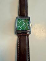 Vintage tommy hilfiger horloge, Overige merken, Leer, Staal, Ophalen of Verzenden