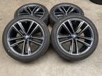 19 inch originele velgen + zomerbanden BMW 7 serie style 630, Auto-onderdelen, Banden en Velgen, 19 inch, Banden en Velgen, Ophalen of Verzenden