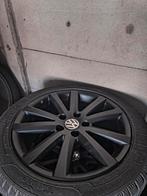 Vw velgen 17 inch banden caddy eos passat Golf, Ophalen, Zo goed als nieuw