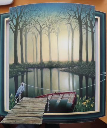 Giclee van een kunstwerk van Eric Kerkvliet [N841.1558]5 beschikbaar voor biedingen