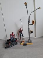 Spiderman met toebehoren - Actiefiguren, Ophalen of Verzenden, Gebruikt