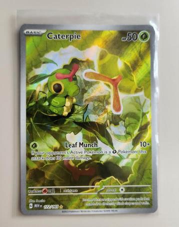 Caterpie 172 Pokemon 151 NM

 beschikbaar voor biedingen