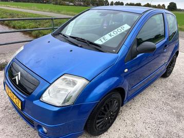 Citroën C2 VTR 1.4 I 2006 Blauw Nieuwe APK beschikbaar voor biedingen
