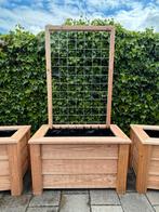 Plantenbak met klimop - Douglas zweeds rabat - 100x40x180, Tuin en Terras, Ophalen, Balkon, Vierkant, Zo goed als nieuw