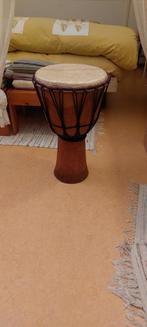 Afrikaanse Djembe, met tas en lesboeken, Ophalen of Verzenden, Trommel