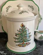 SPODE Christmas Tree KERST servies🌲🌲🌲XL KOEK SNOEP  POT, Ophalen, Zo goed als nieuw, Porselein, Overige stijlen