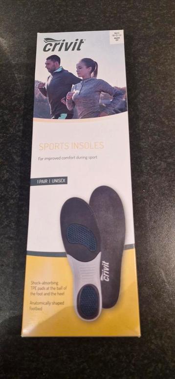 Crivit Sport Inlegzolen Maat 44/45 - Nieuw beschikbaar voor biedingen