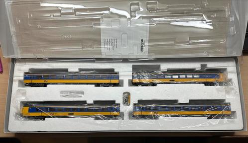 Märklin 37421 ICM Koploper 4-delig NS mfx + sound  Als nieuw, Hobby en Vrije tijd, Modeltreinen | H0, Zo goed als nieuw, Locomotief