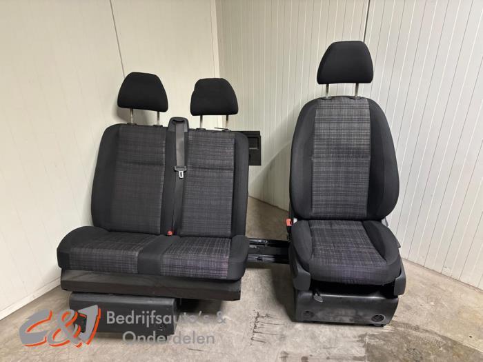 Stoelen + Bank (compleet) van een Mercedes Vito, Auto-onderdelen, Interieur en Bekleding, Gebruikt, -, Ophalen of Verzenden, -