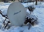Visiosat schotel 60cm met LNB's en satfinder, Audio, Tv en Foto, Schotelantennes, Ophalen of Verzenden, Gebruikt, (Schotel)antenne