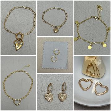 Sieraden bundeltje - allemaal nieuw! beschikbaar voor biedingen