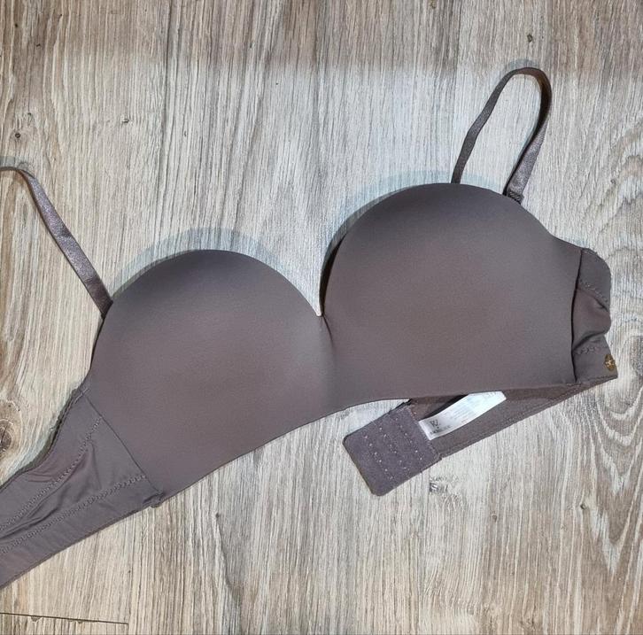 Taupe Rachel Zoe BH - Maat 75B, Kleding | Dames, Ondergoed en Lingerie, BH, Bruin, Ophalen of Verzenden