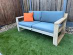Houten Loungeset met Tafel en Stoelen, Tuin en Terras, Tuinsets en Loungesets, Zo goed als nieuw, Loungeset, Bank, Hout