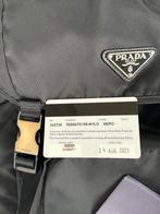 Prada Re-Nylon Rugzak Zwart - Nieuwstaat, Overige merken, 25 tot 40 cm, Nieuw, Ophalen of Verzenden