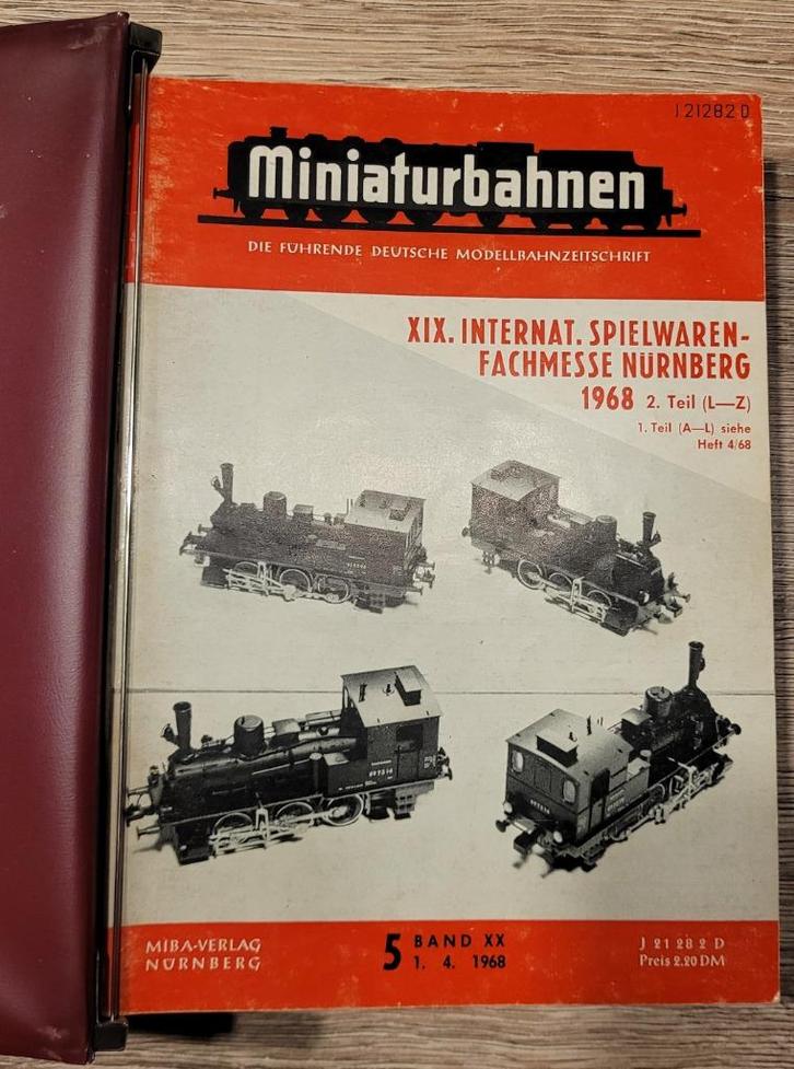 Catalogus 1968 tot 1978 MIBA Miniaturbahen, kompleet, Hobby en Vrije tijd, Modeltreinen | N-Spoor, Zo goed als nieuw, Boek, Tijdschrift of Catalogus