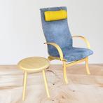 Scandinavische Lounge Fauteuil Vintage, Ophalen, Hout, Scandinavisch, Huysmans