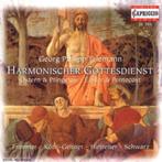 TELEMANN Harmonischer gottesdienst CD FRIMMER CAPRICCIO, Ophalen of Verzenden, Barok, Gebruikt, Vocaal